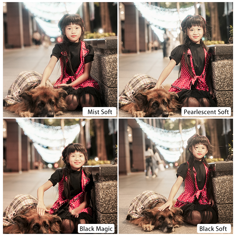 Black Mist Filter: Custom 1/2, 1/4, 1/8 for Creative Imaging