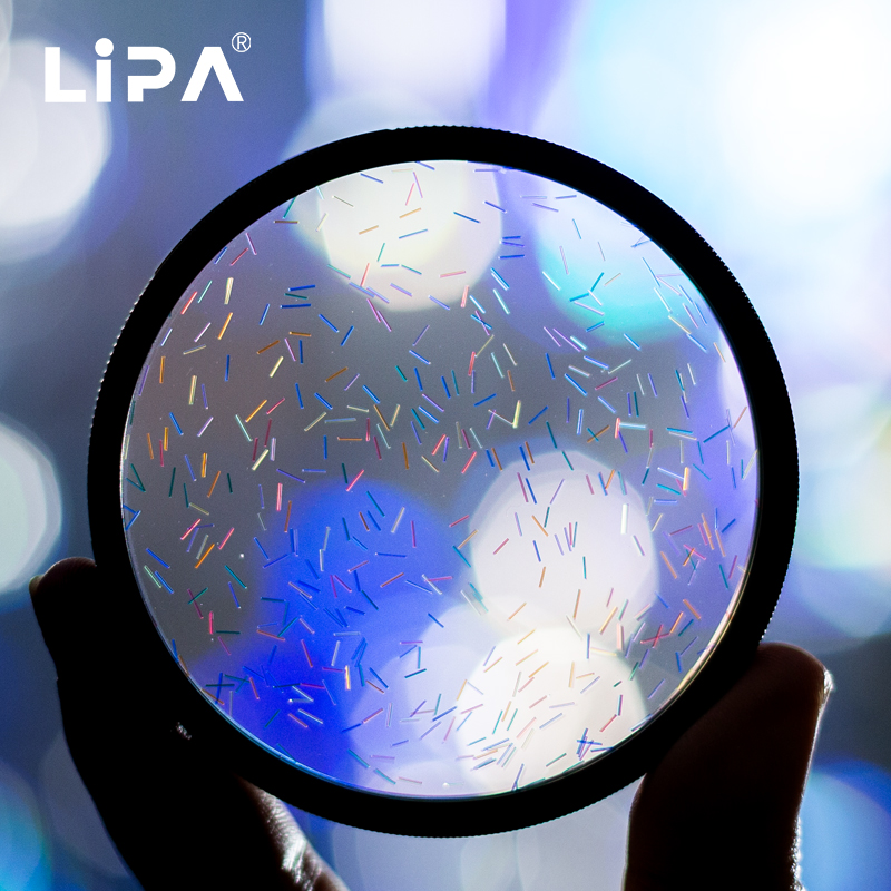 Confetti Streak Anamorphic Flare Filter for Cinematics