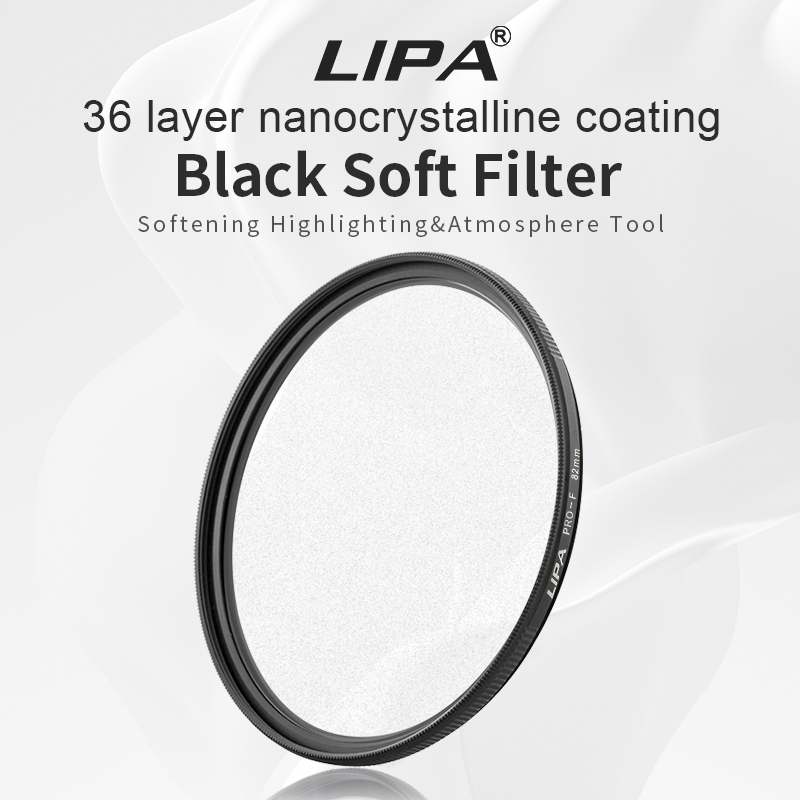 Yinben Soft Black Mist Filter 1/2 1/4 1/8 - Pro Photography Tool