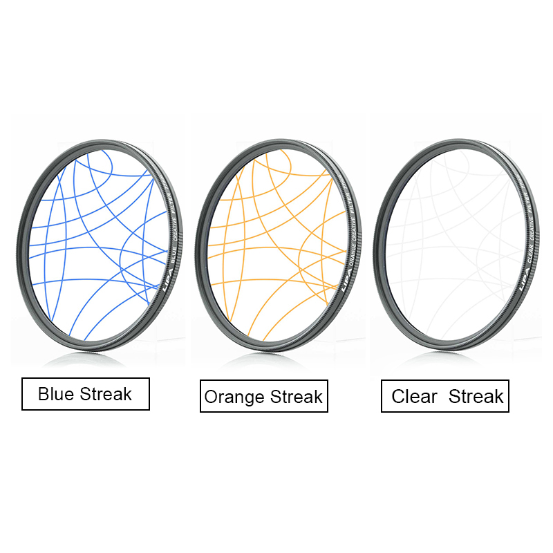 Creative Streak Solar Flare FX Filter - Blue/Orange/Clear