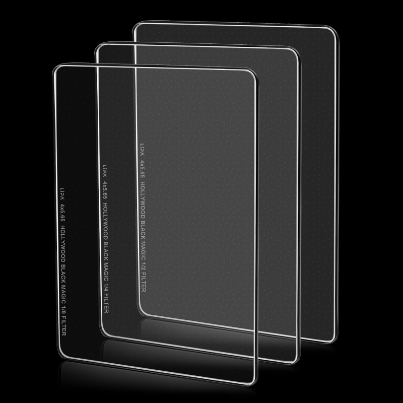 Cinema Filter 4x5.65 Black Magic 1/2, 1/4, 1/8 Set