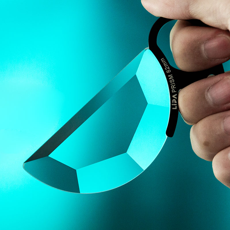 Kaleidoscope Prism FX Filter &ndash; Handheld Lens Attachment