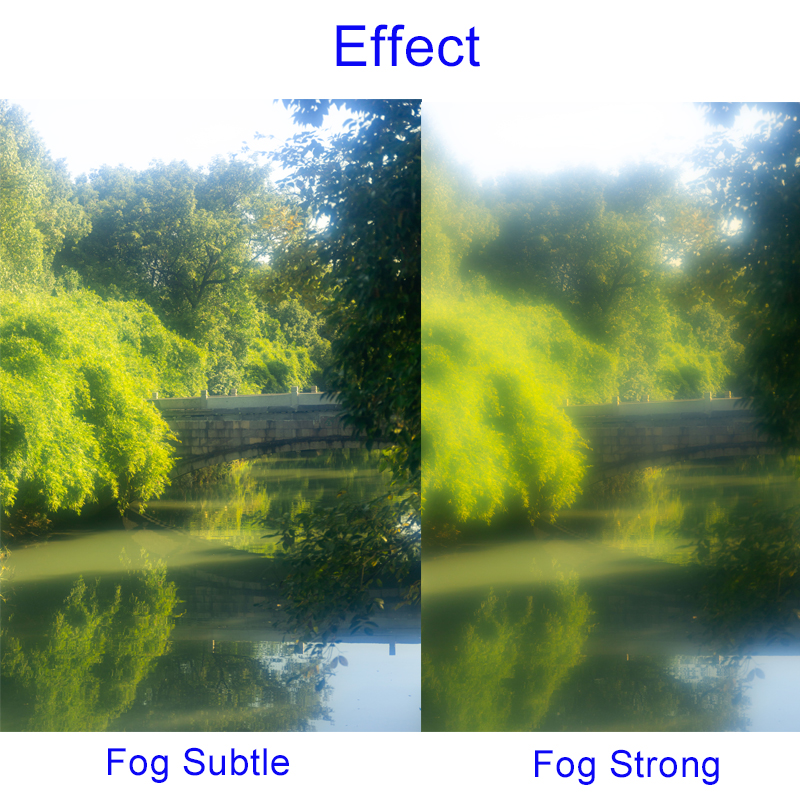 Fog Effect Filters: Custom Special Effects for Stunning Photos